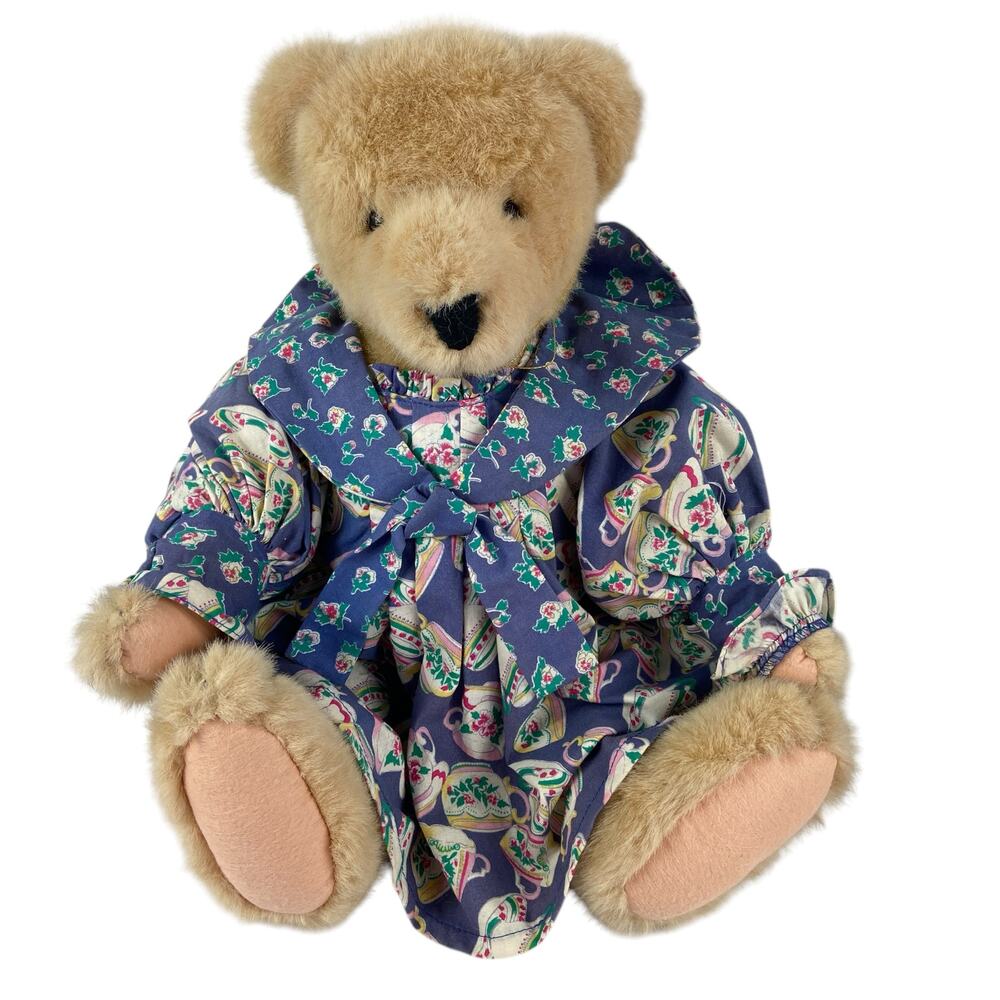 Alice Vanderbear 1982 Vintage Teacup Print Muffy Collection 1991 Teddy Bear
